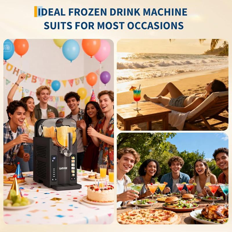Slushie Machine for Home - 70 oz Ice-Free Frozen Drink Maker