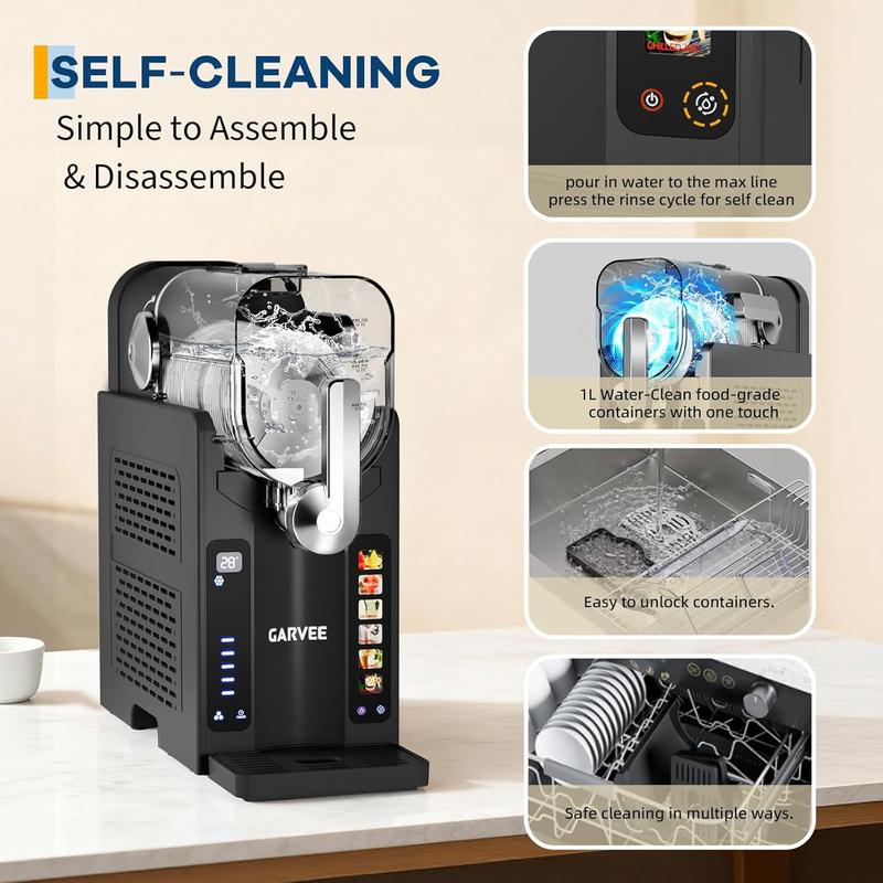 Slushie Machine for Home - 70 oz Ice-Free Frozen Drink Maker